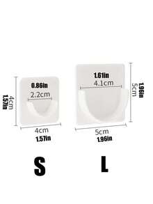 1/2/4PCS Clear Shower Curtain Rod Holder, Modern Abs Punch-Free Curtain Rod Rack, Transparent Bathroom Hardware Accessory, Easy Installation, No Drilling Required, Strong Load-Bearing Capacity, Suitable For Standard Curtain Rods, Compatible With Shower Curtains, Bathroom Curtains, Ideal For Home Bathrooms, Rental Apartments, Hotels, Rvs, And Small Spaces Bathroom Decor Fall Decor Bathroom Accessories Back To School