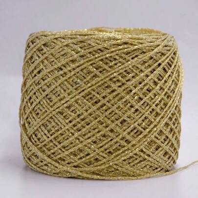 金银线闪闪空心纱钩针线手工DIY接线亮丝线包包玩偶线绣花线蕾丝钩边编织针线