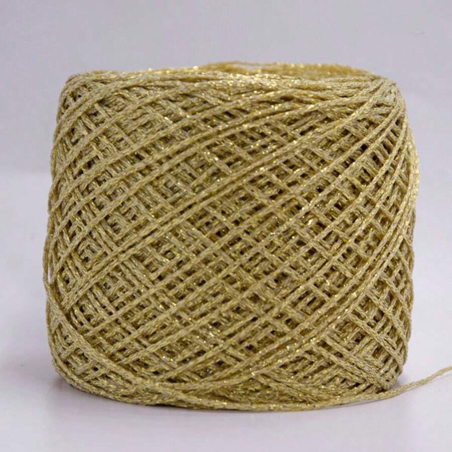 金银线闪闪空心纱钩针线手工DIY接线亮丝线包包玩偶线绣花线蕾丝钩边编织针线