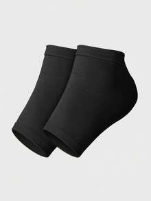 2 件装足跟龟裂保护垫，具有保湿和平滑效果，踝袜用于足跟护理，适合户外、运动、旅行、家居、办公室