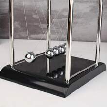 1 Pc Newton's Cradle Pendulum Ball, Large & Small Size, Creative Home Gift, Living Room Decor, Balanced Pendulum Desk Decoration