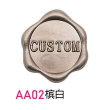 100/200/300 PCS/PACK Custom Wax Sealing Stickers With Self-Adhesive Backing, Your Design Available, Wedding Envelope Wax Seal- Custom Wax Seal,Back To School,School Supplies - one-size - View 17