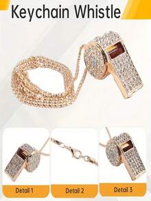 1 件派对口哨，装饰性金色口哨适用于生日庆祝、节日派对、成人派对、体育赛事、生日、新年派对、生日派对欢呼道具、派对吹喇叭、音乐吹口哨、毕业派对、礼物、父亲节礼物、毕业季、教师欣赏、教师感谢礼物、毕业礼物