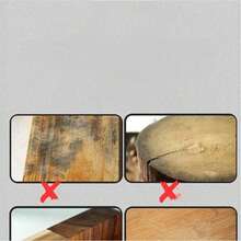 The 1Pc 14in*10in*10in High-Quality Bamboo Chopping Board With A Thickened Design Is A Durable Kitchen Tool Suitable For Meat, Vegetables, Fruits, And Barbecue Preparation Space - màu nâu - Xem 6