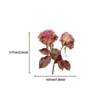 200pcs Green Plants Leaves Flowers Sticker Transparent PET Aesthetic Gift Stickers For Phone Scrapbook Album Guitar Suitcase Craft Supplies DIY Sticker - 1 Set - View 2