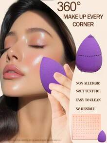 Bộ 50 miếng mút trang điểm, mút trang điểm nhiều màu, mút tán kem nền, mút tán kem nền, mút trang điểm ướt và khô, kem và phấn cho lớp nền hoàn hảo, không chứa latex, kem nền cho lớp nền hoàn hảo, kem nền dạng lỏng, kem và phấn, bông trang điểm hai công dụng không chứa latex cho mọi loại da, trang điểm, giá rẻ, trang trí phòng, bàn trang điểm, du lịch, phòng ngủ, phụ kiện trang điểm, bông phấn, bông tán kem nền, bông phấn trang điểm - Nhiều màu - Xem 9
