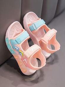 1双夏季新款韩版休闲舒适软底耐磨男童/女童儿童沙滩凉鞋