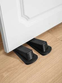1PC Rubber Wedge Door Stoppers For Floor, Door Gaps And Prevent The Lock-Outs, Floor Sturdy Stackable Door Stop For Carpet Heavy Duty Door - Multicolor - View 9