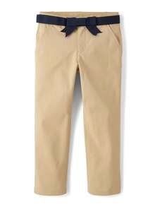 Girls Quick Dry Chino Pants - Uniform - SAHARA - View 1