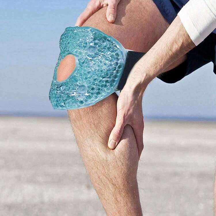 Large Ice Bag Pack: 1 Pack Reusable Hot & Cold Pack - Ankle, Head, Shoulder, Leg & Knee Wraps,Mothers Gifts,Gifts For Men,Gifts For Women,Travel Essentials,Travel AccessoriesFor Outdoor,Sport,Travel,Household,Office,School - Multicolor - View 7