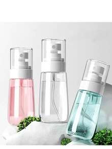 1 pezzo/2 pezzi Bottiglietta spray mini ultra fine, portatile, ricaricabile, spruzzino da viaggio in plastica per trucco, cura della pelle, toner senza profumi - disponibile in vari colori, elementi essenziali da viaggio, accessori per i viaggi, elementi essenziali da viaggio