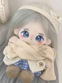 20cm Doll Clothes Random Doll Dress Doll Change Doll Dress Plush Clothes Alive Doll Accessories Doll & Accessories Doll Accessories (Clothes Only, No Doll) - Multicolor - View 2