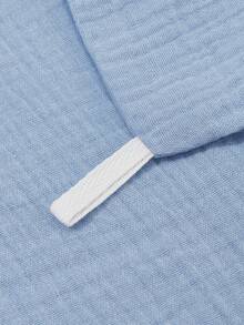 5件装花卉和卡通动物印花婴儿纯棉纱布围兜、喂奶手帕、拍嗝巾 - 彩色 - 查看 5