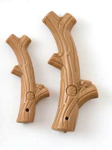 1pc Pet Chew Toy Bone Shaped Bamboo Toothbrush Dog Interactive Training Toy, Durable And Chew-Resistant - Multicolor - View 18