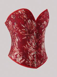 Modne damskie topy bez ramiączek Eleganckie europejskie i amerykańskie sznurowane seksowne gorsety Slim Fit Streetwear Top