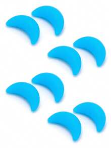 4/10 对硅胶星星和月亮耳机夹，防滑眼镜配件，带星星和月亮装饰 - 月亮4對 - 查看 13