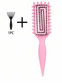 Lược tạo kiểu tóc xoăn cho tóc xoăn, tóc xoăn cứng và tóc thẳng – Nhiều kiểu tóc có sẵn | Làm mượt, định hình và gỡ rối mà không làm tóc bị kéo hoặc gãy - Nhiều màu - Xem 10