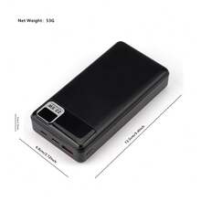 Large Capacity Creative Power Bank Shaped Storage Box, Can Hold Keys, Money, Cards, ID - Multicolor - View 9