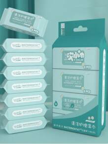 8pcs/Pack Reusable Adult Wet Wipes, Natural Formula, No Additives, Suitable For Daily Cleaning & Travel