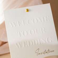 5pcs 2025 New Style Rustic Wedding Invitations, Personalized Creative Wedding Cards, Chinese Style Wedding Invitation Inner Pages