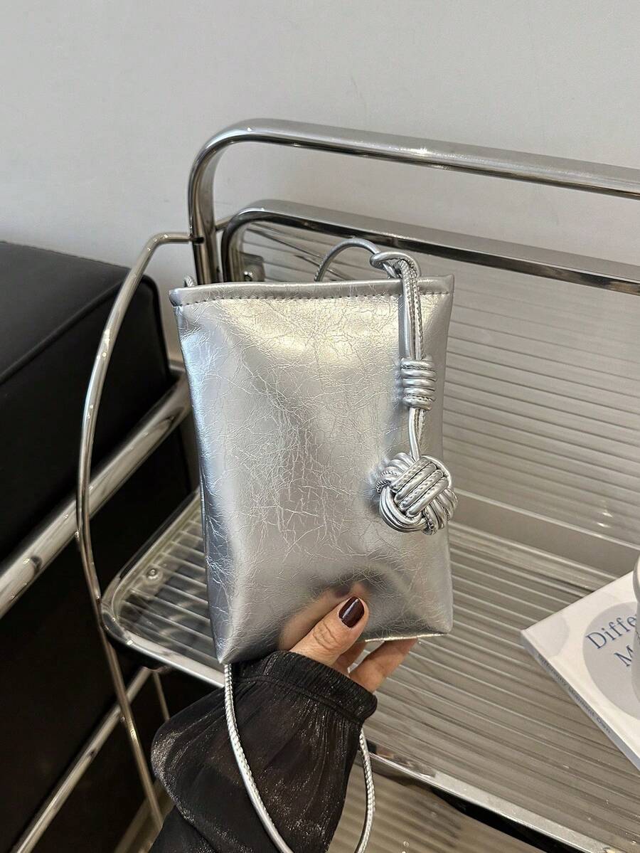 迷你新款时尚百搭水桶单肩包