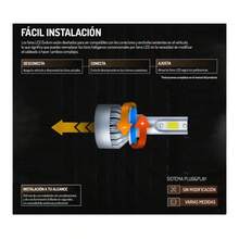 Kit De Focos Led Para Faros 9005 Rocket - Plateado - Ver 2