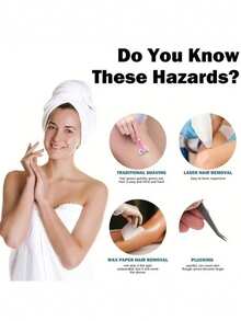 Droplet 无痛脱毛仪，去除老茧而不伤皮肤，易于清洁和重复使用，适合女性，理想的节日礼物 - 彩色 - 查看 7