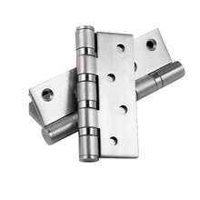 Kit Of 12 Stainless Steel Hinges With Reinforced Screws For Wooden Doors