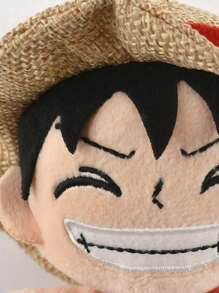 ONE PIECE 12 estilos de muñecos de peluche genuinos de ONE PIECE Monkey D Zoro, Chopper, Ace - Juguetes de peluche del Rey Pirata, lindos llaveros con colgantes, figuras de anime Kawaii, juguetes de peluche para coleccionar, regalos para cumpleaños y festivales de niños, 14cm/5,5 pulgadas