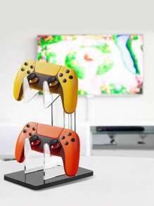 1 pièce Support organisateur universel en acrylique pour manette de jeu et casque audio sans fil
