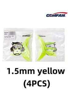 2Pairs/4pcs Gemfan 3016 Propeller 1.5m 2mm Hole 3 Inch 3-Blade CW CCW FPV Propeller Mini Props For 3inch FPV Racing Drone