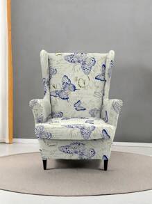 2pcs Waterproof Stretch Universal Tiger Chair Cover Protector Set, Tiger Print Pattern, Includes 1 Sofa Cover + 1 Cushion Cover Gifts Birthday Graduation