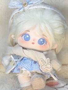 20cm Doll Clothes Random Doll Dress Doll Change Doll Dress Plush Clothes Alive Doll Accessories Doll & Accessories Doll Accessories (Clothes Only, No Doll) - Multicolor - View 4