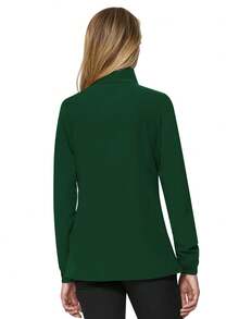 cimmuovere 拉链领长袖手术服夹克