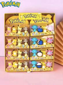 pokemon 4pcs Pokemon, Eraser Ornaments Set, Birthday Gift Toys, Handmade Set, Is An Ideal Gift For Enjoyment, Parties And Collectors, Suitable For Birthday Party Decoration. Features: Can Be Used As An Ideal Gift Cartoon, A Must-Have In Summer, Suitable For Summer Parties, Birthday Parties, Christmas, Halloween, Thanksgiving Parties To Give Or Use