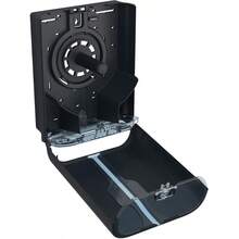 PRO Dispensador De Papel Higienico Jumbo En Tandem Rollo Individual C382 Sin Contacto Dispensador De Rollos 1 X Rollo 13 8 De Alto X 10 8 De Ancho X 5 6 De Profundidad Gris Oscuro Higienico Resistente A Atascos 1 Unidad - asPic - View 3