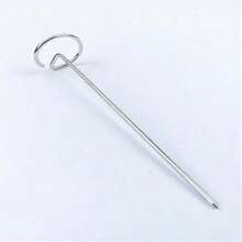 20 pièces/10 pièces/5 pièces Accessoires de friteuse à air, Mini brochettes universelles en acier inoxydable pour barbecue/bâtonnets de barbecue, Brochettes verticales en acier inoxydable pour barbecue, Grille verticale inclinée, Parfait pour la maison, l'extérieur, les fêtes, Noël et autres fêtes, vaisselle pour anniversaire