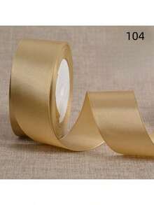 25 yards band Blombukett dekorativt band, 4 cm presentförpackningsband, satinband, julförpackningsbåge - Multifärgad - Visa 29