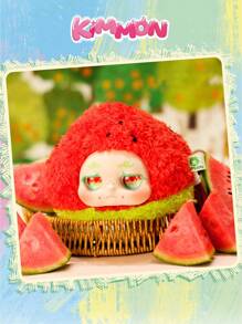 Hasbro KIMMON It Is You Série de fruits Jouets en peluche boîte mystère 14 cm Poupées surprise Cadeau pour anniversaire et fête des mères | 1 pièce (livraison aléatoire)