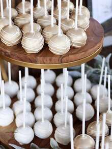 100pcs White Paper Lollipop Sticks, Baking DIY Handmade Starry Sky Cake Sign Paper Sticks, Perfect For Kitchen Table, Fruit Salad, Candy Decoration, For Birthday Party, Valentine Day, Graduation, Wedding