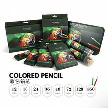 12/18/24/36/48/72 Colored Pencils Professional Oiled Wood Pencils School Sketch Art ,Soft Core Art Drawing Pencils For Coloring, Sketching, And Painting For Adult Coloring Book Gifts