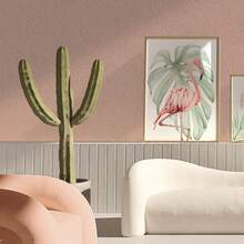 1/3pcs Flamingo Print Wall Art / Modern Style, Flamingo Print Art Set, Tropical Wall Above Crib, Flamingo Nursery Decor, Baby Room Decor, Newborn Flamingo Nursery Pink And Green, Framed Or Unframed - Multicolor - View 20