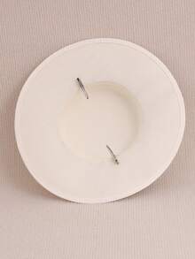 Women's Elegant Church Hat, French Fashion Hat, Bridal Small Hat, British Style Hat, Hat, Noble Lady Hat, Retro Hat, Bow Hat, Birthday Party Headdress, Party Attire Hat, Black Hat, Racing Hat, Race Meeting Hat - 1134 - View 9