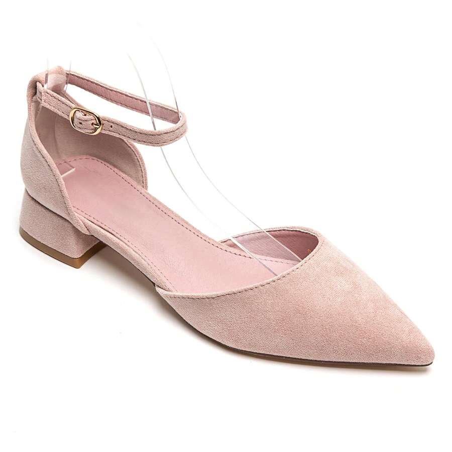 Sandales Plates Élégantes Avec Bride Cheville – Confort And Style Pour L'Été - Pink - View 1