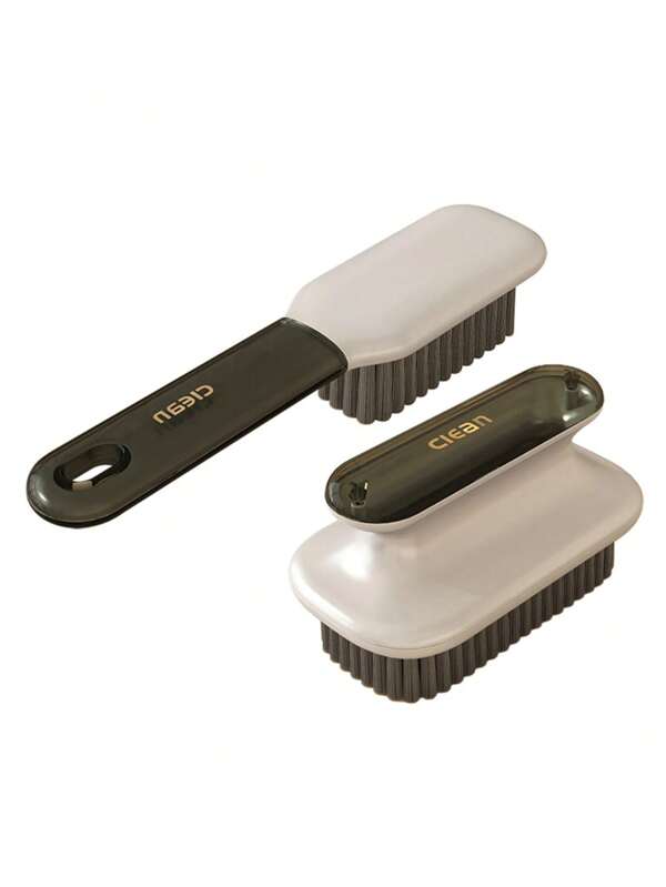 2pcs/Set Reusable Cleaning Brushes, Multi-Purpose Laundry & Shoe Scrub Brushes, Used For Clothes/Casual Shoes