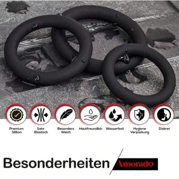 Penis Ring Sex Lock Ring For Men's Anti-Shooting New Products For Men And Women Delayed Delayed Re-Ring Sex Toys Sex Toys Delayed Locked Foreskin Resisted Re-Ring Silicone Ring Penis Ring Kin Resisted Re-Ring Silicone Penis Ring
