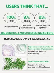 Innisfree 绿茶氨基酸洁面泡沫 150g，不含硫酸盐，保湿韩国洗面奶，泡沫温和 - 150g - 查看 3