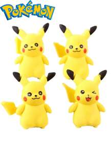 pokemon 36pcs Pokemon, Pikachu Eraser Ornaments Set, Birthday Gift Toys, Handmade Set, Is An Ideal Gift For Enjoyment, Parties And Collectors, Suitable For Birthday Party Decoration. Features: Can Be Used As An Ideal Gift Cartoon, A Must-Have In Summer, Suitable For Summer Parties, Birthday Parties, Christmas, Halloween, Thanksgiving Parties To Give Or Use