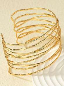 1 Set Stylish, Elegant Versatile Geometric Bracelet And Ring