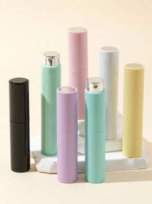 1/2/3/8pcs 10ml High-End Rotary Spray Glass Perfume/Facial Mist Refillable Bottle, Ultra-Fine Mist, Portable Travel Essentials Travel School School Supplies Holiday Camping Holiday Essentials Vacation Accessories Mini Perfume For Women Perfume For Men Beach